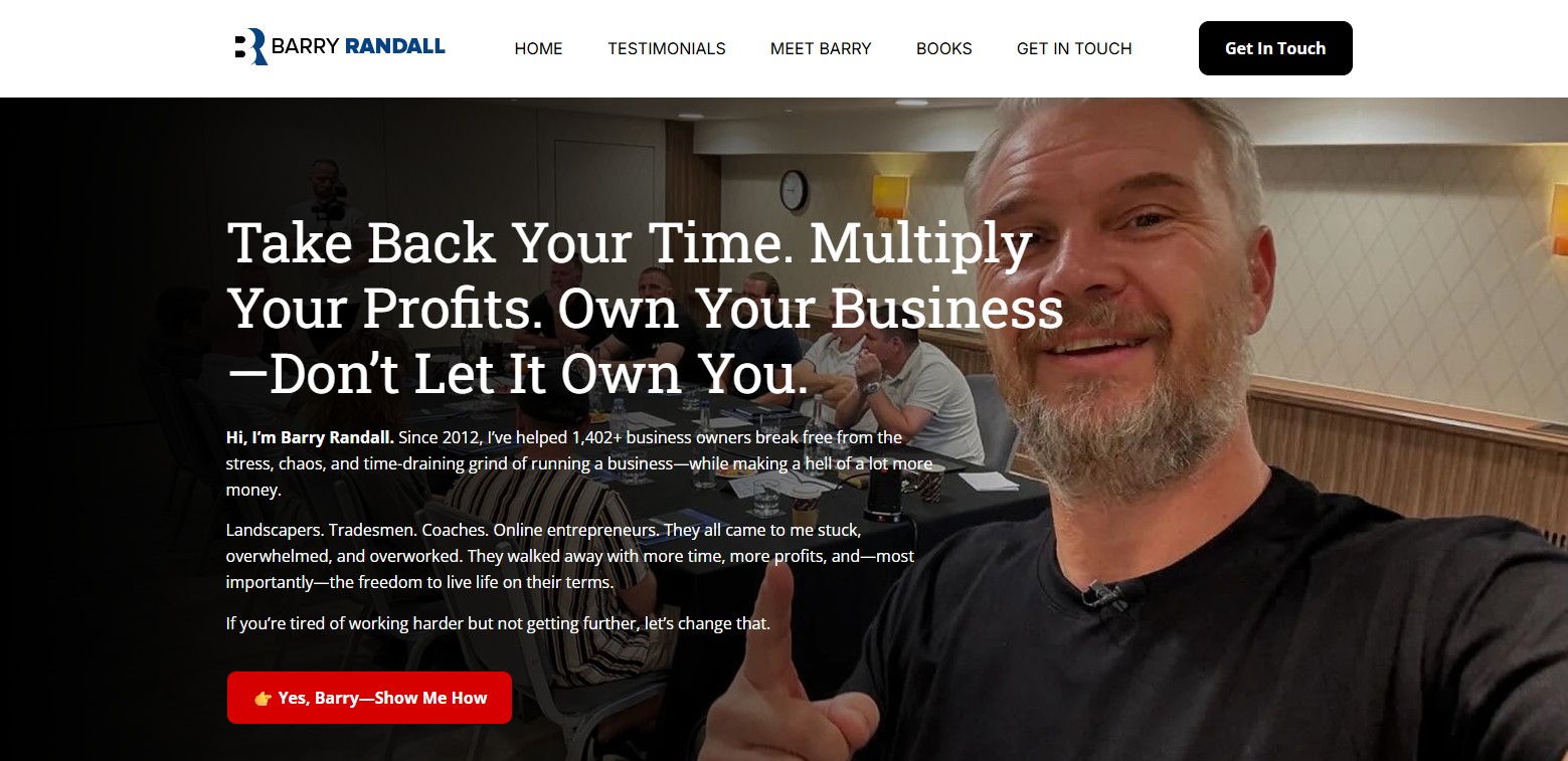 Barry Randall Website